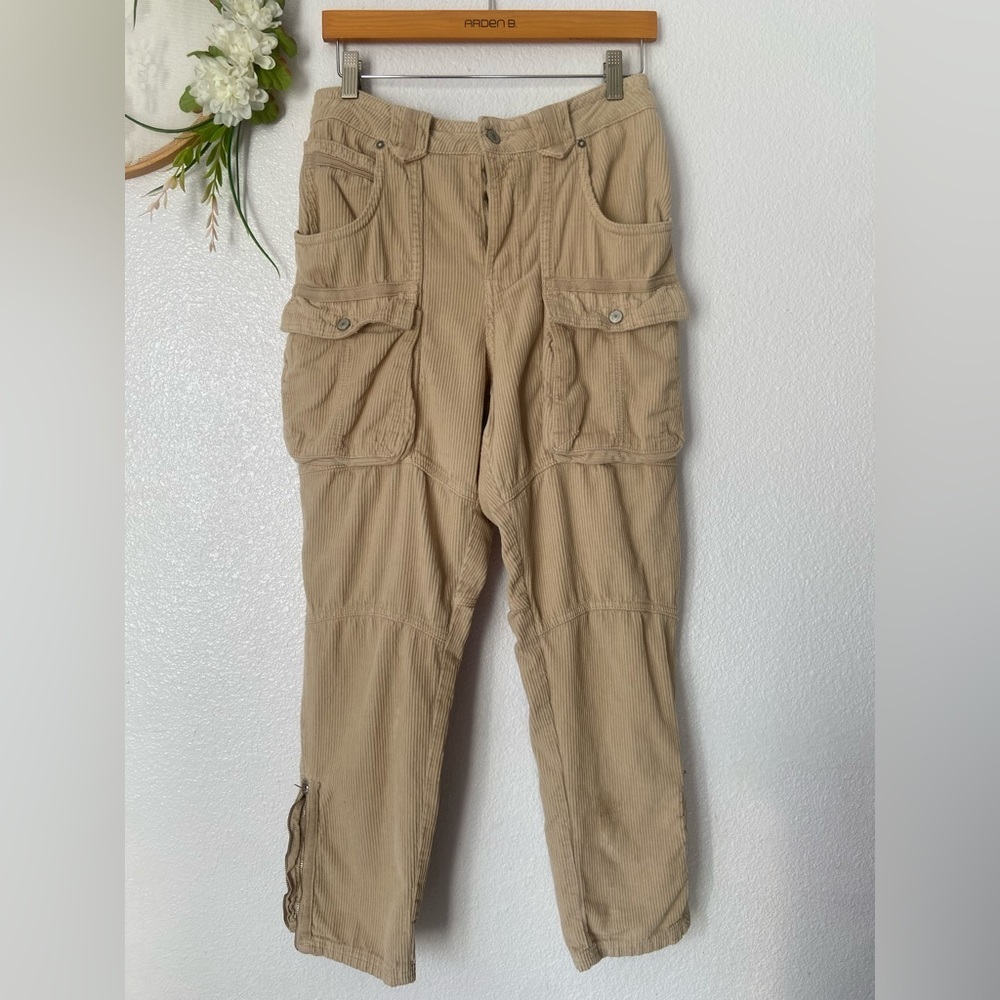 Free People London Calling Slouchy Cord Pants  Size 28